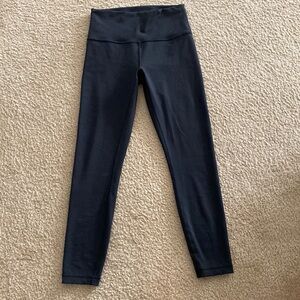 LULU LEMON WUNDER TRAIN HI RISE LEGGINGS  25”
